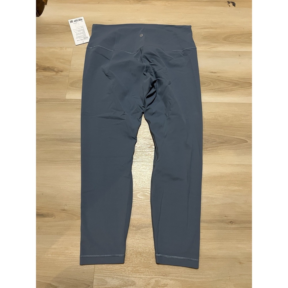 NWT Lululemon Align High Rise 25" Nulu Leggings Slate Blue Size 14 - Picture 7 of 8